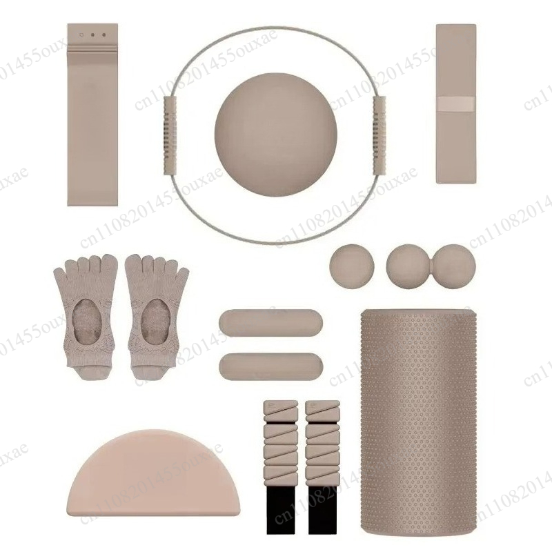 Yoga Of Fitness Mat - Fitness set met custom logo: halterstang,
