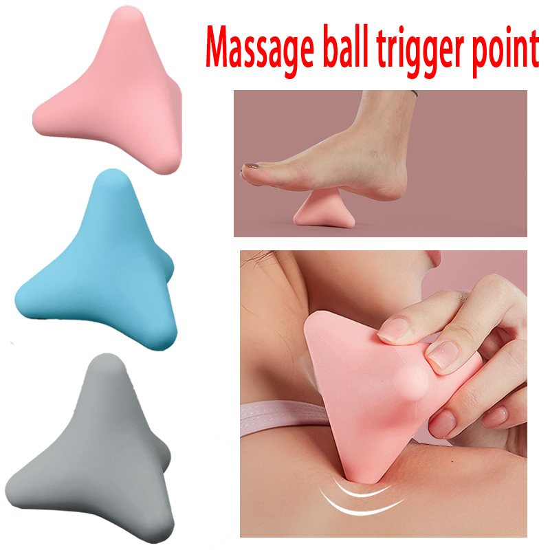 Yoga Fitness Ball - 1PCS TPE Massage Bal Trigger Punt