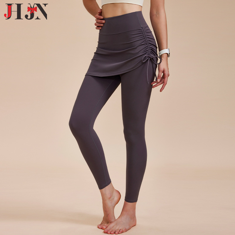 Yoga Fitness Drawing - JHJN Sportrokken en broeken Yoga Trekkoord