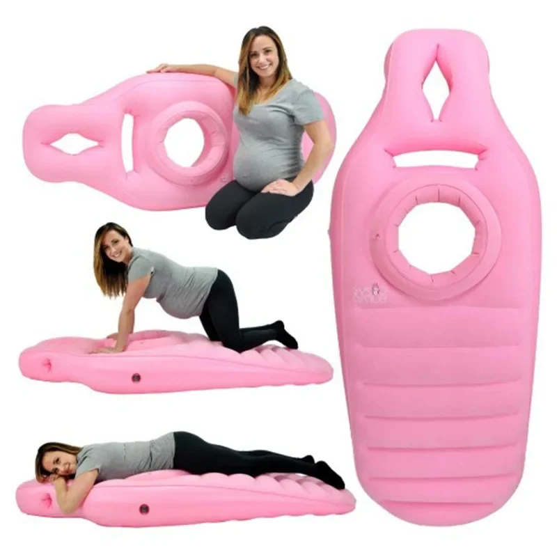 Yoga Fitness Mat - Opblaasbaar zwangerschapskussen Yogamat voor zwangere vrouwen