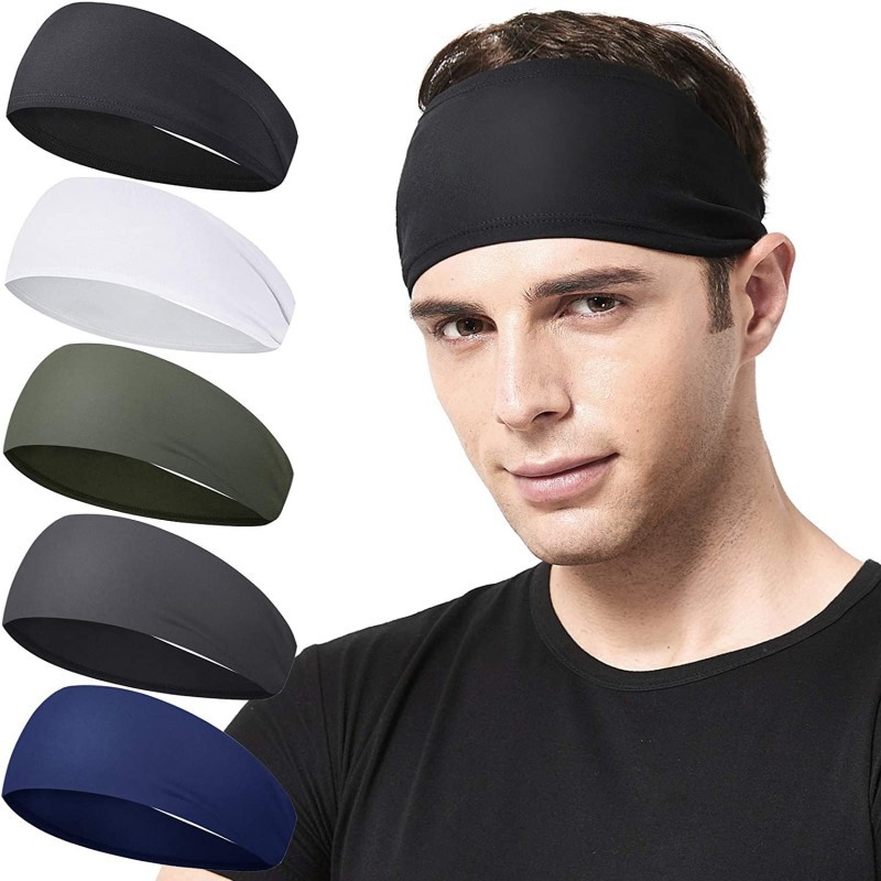 Yoga Fitness Stretching Strap - Sporthoofdband Hardlopen Fitness Zweetband Elastisch Absorberend