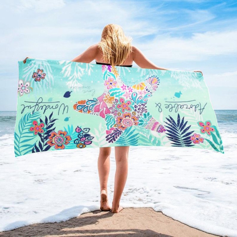 Zeester Bedrukking Badhanddoek - Yoga Of Fitness Mat recensie en prijs