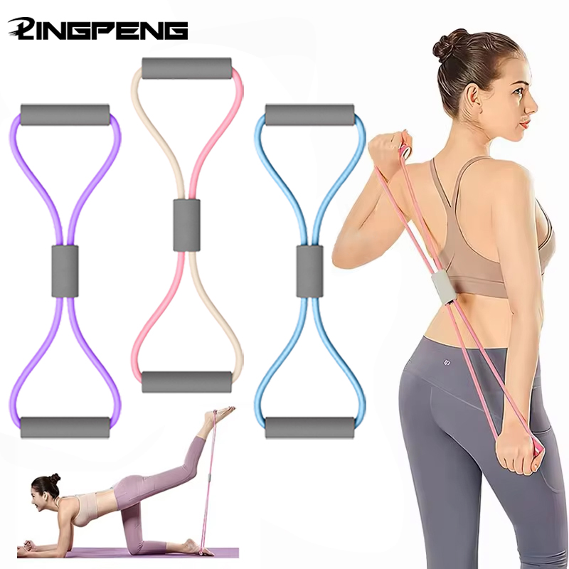 1 stks home gym elastische ban - Yoga Fitness Stretching Strap recensie en prijs