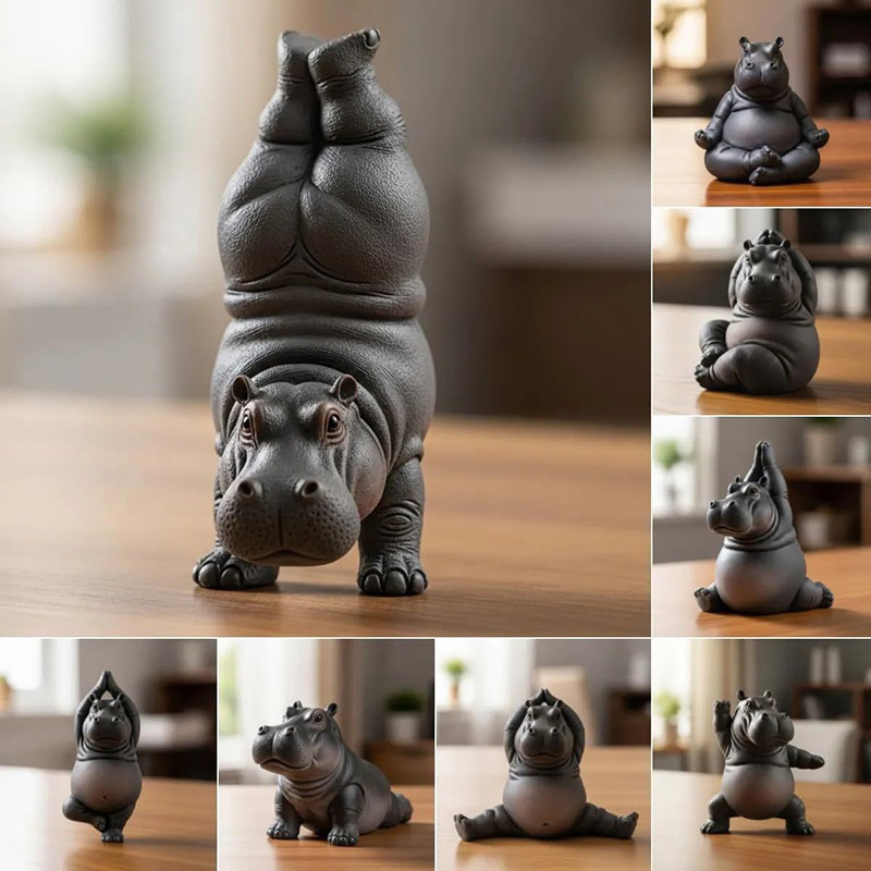 Yoga Master Nijlpaard Standbee - Yoga Fitness Model recensie en prijs