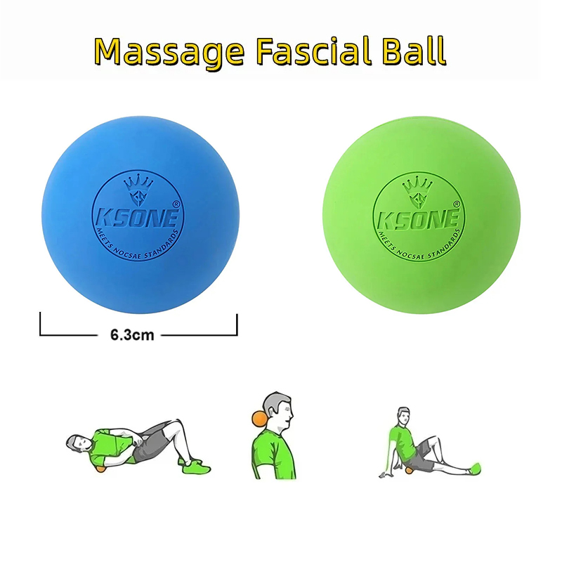 Rubberen Fascia Massage Bal Yo - Yoga Fitness Ball recensie en prijs