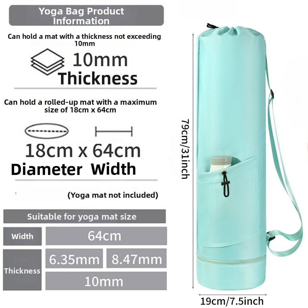 Yogamat opbergtas met grote ca - Yoga Of Fitness Mat recensie en prijs