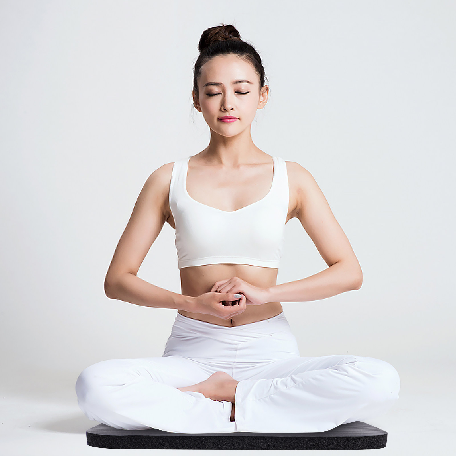 1 Stuk Yoga Kniekussen Dik Tui - Yoga Of Fitness Mat recensie en prijs