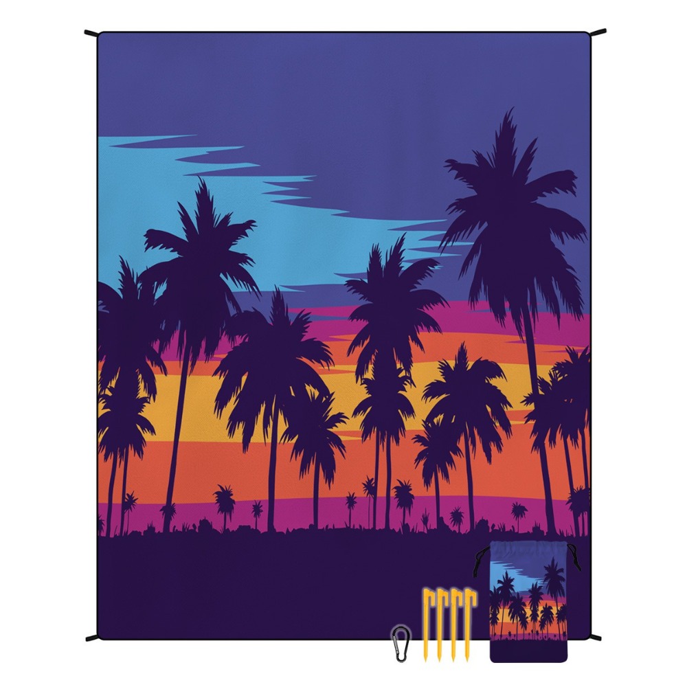 Palm Tree Strandlaken 71x86.6i - Yoga Of Fitness Mat recensie en prijs