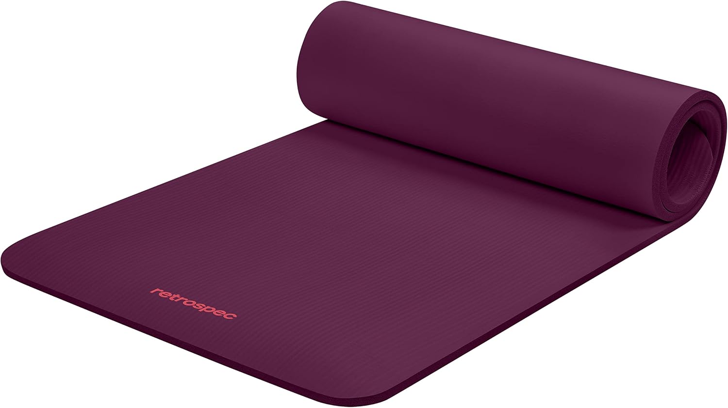 Dikke yogamat 1/2 inch antisli - Yoga Fitness Images recensie en prijs