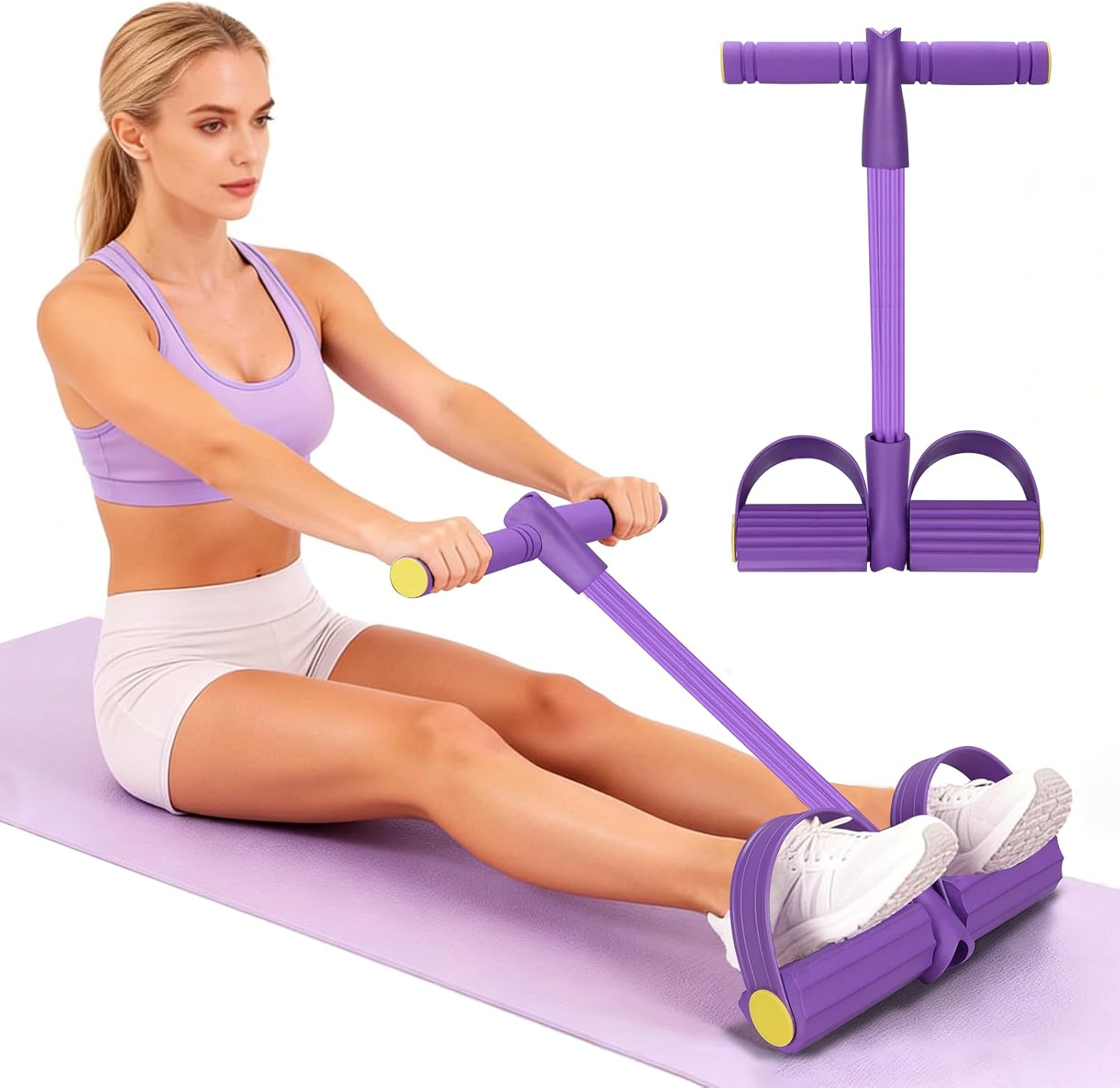 4-buisige weerstandsband Multi - Yoga Fitness Stretching Strap recensie en prijs